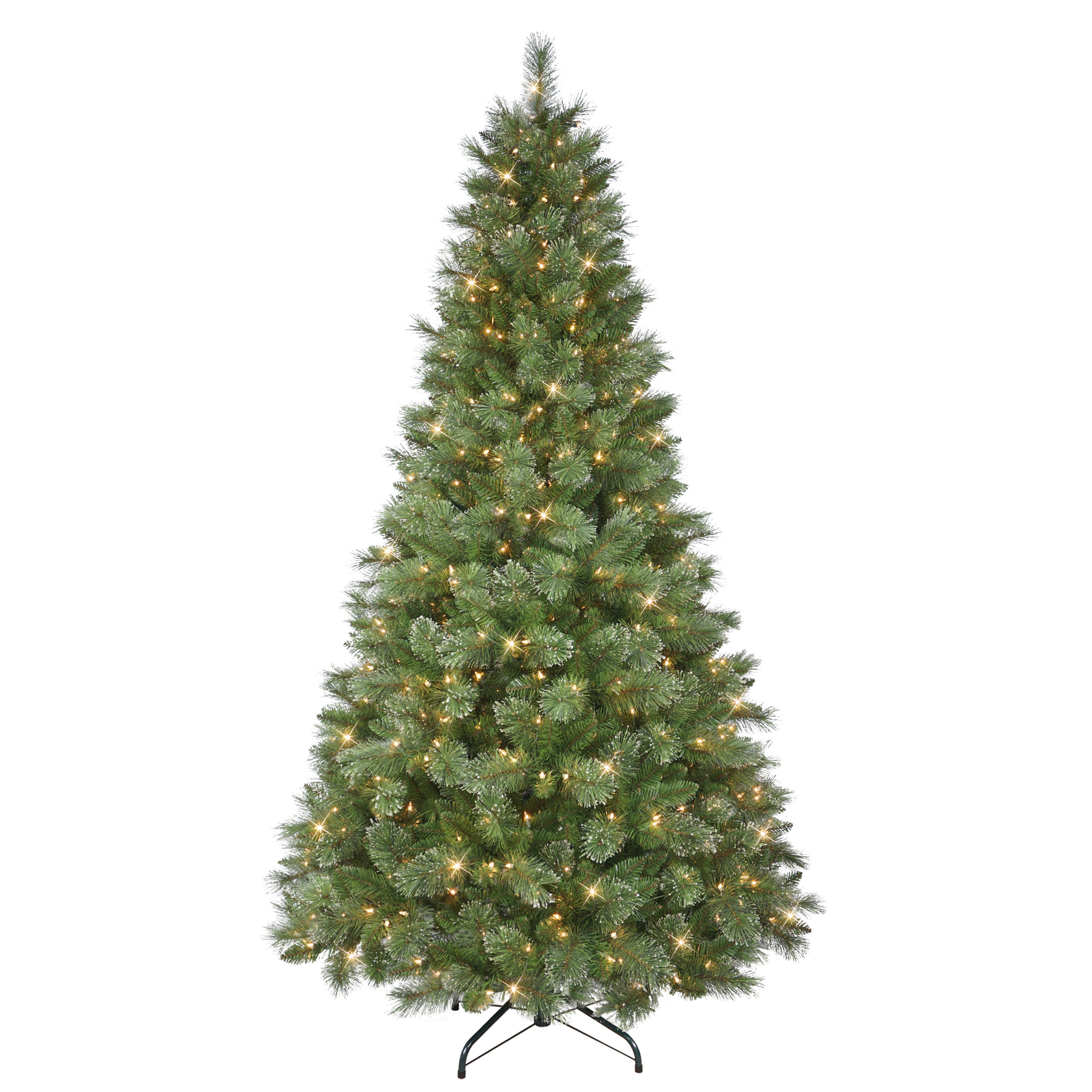Puleo 7.5' Pre-Lit Colchester Pine Artificial Christmas Tree 2628A-T75C5